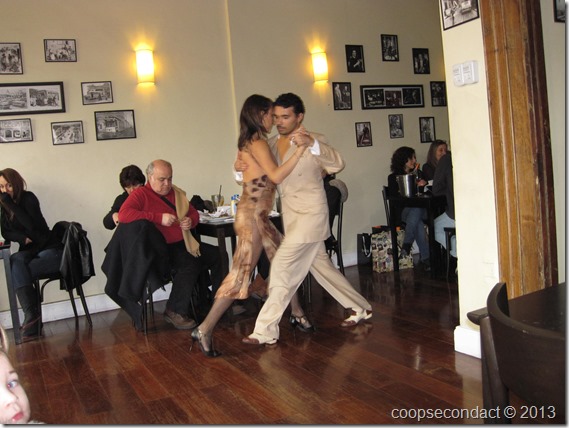Tango dancers-Drusila restaurant